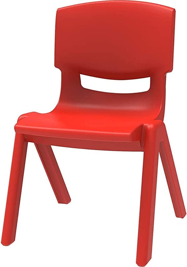 كرسي بلاستيكي فاخر للاطفال الصغار من كوزموبلاست (لون احمر) احصل على كرسي بلاستيكي فاخر للاطفال الصغار من كوزموبلاست بلونه الجذاب الأحمر. تصميم آمن ومتين للعب والجلوس بأمان، اطلبه الآن!
