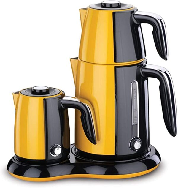 كوركماز جهازتحظير الشاي والقهوة كهربائي ,2200 واط , برتقالي ,A367-04 جهاز كهربائي بقوة 2200 واط لتحضير الشاي والقهوة باللون البرتقالي. اشترِ الآن "كوركماز A367-04" لتجربة مذاق لا مثيل له.