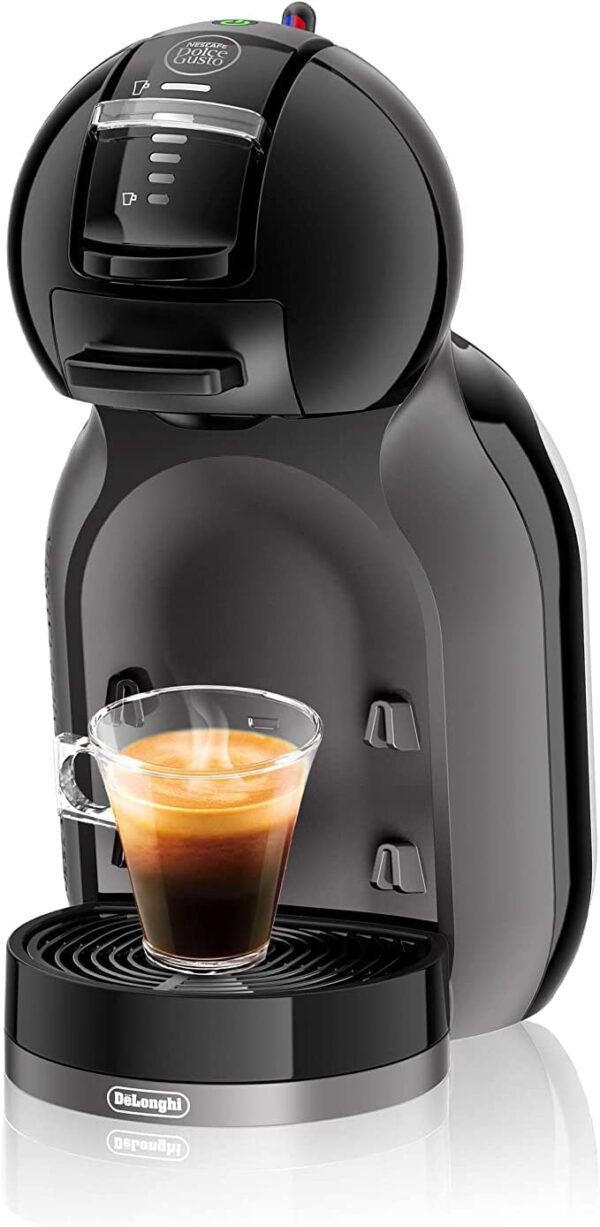 ماكينة تحضير قهوة صغيرة من نسكافيه دولتشي جوستو، اسود، EDG305.BG استمتع بتحضير قهوة مثالية في المنزل مع ماكينة نسكافيه دولتشي جوستو الصغيرة، باللون الأسود، EDG305.BG. اشترِها الآن!