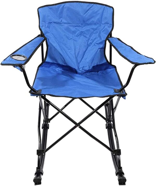 كرسي هزاز للرحلات مع مسند ذراع، ازرق، AL001 استمتع برحلاتك مع كرسي الهزاز المريح والمحمول بمسند ذراع، اللون الأزرق. احصل عليه الآن - AL001