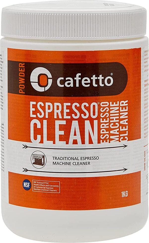 اسبرسو كلين اسبرسو كلين"" هو منتج فعال في تنظيف آلات الاسبرسو والحفاظ عليها بشكل جيد. احصل عليه الآن لتجربة تحضير القهوة المثالية."