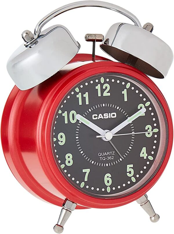 ساعة منبه من كاسيو - احمر - TQ-362-4ADF ساعة منبه كاسيو باللون الأحمر TQ-362-4ADF، تصميم عصري ووظائف متعددة لتلبية جميع احتياجاتك اليومية. احصل عليها الآن!