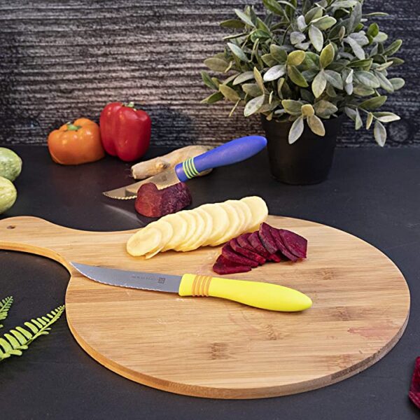 مجموعة من 12 سكين فاكهة من رويال فورد، متعدد الالوان احصل على مجموعة من 12 سكين فاكهة متعددة الألوان من رويال فورد وانعم بتجربة قطع الفواكه السهلة والسلسة. اشترِ الآن!